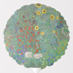 Gustav Klimt - Country Garden with Sunflowers Balloon<br><div class="desc">Country Garden with Sunflowers / Farm Garden with Sunflowers - Gustav Klimt in 1905-1906</div>