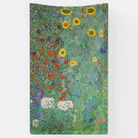 Gustav Klimt - Country Garden with Sunflowers