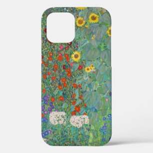 Gustav Klimt - Country Garden with Sunflowers iPhone 12 Case