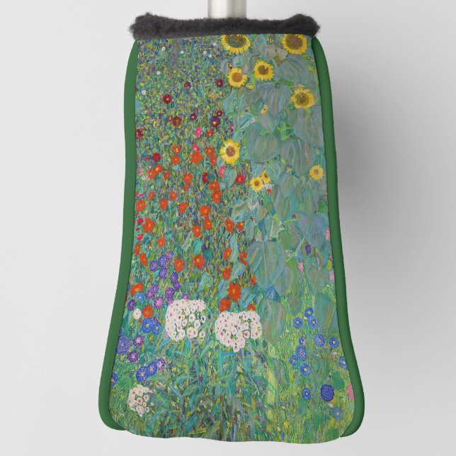 Gustav Klimt - Country Garden with Sunflowers Golf Head Cover (Rotate 90)