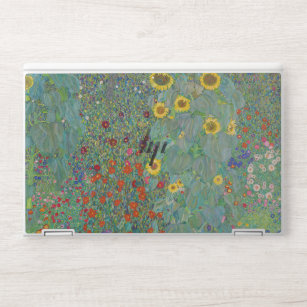 Gustav Klimt - Country Garden with Sunflowers HP Laptop Skin