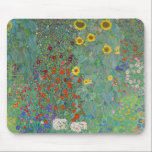 Gustav Klimt - Country Garden with Sunflowers Mouse Pad<br><div class="desc">Country Garden with Sunflowers / Farm Garden with Sunflowers - Gustav Klimt in 1905-1906</div>