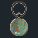 Gustav Klimt - Country Garden with Sunflowers Phone Ring Stand<br><div class="desc">Country Garden with Sunflowers / Farm Garden with Sunflowers - Gustav Klimt in 1905-1906</div>