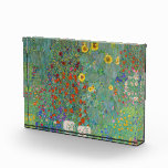 Gustav Klimt - Country Garden with Sunflowers Photo Block<br><div class="desc">Country Garden with Sunflowers / Farm Garden with Sunflowers - Gustav Klimt in 1905-1906</div>