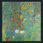 Gustav Klimt - Country Garden with Sunflowers Photo Print<br><div class="desc">Country Garden with Sunflowers / Farm Garden with Sunflowers - Gustav Klimt in 1905-1906</div>
