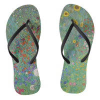 Gustav Klimt - Country Garden with Sunflowers