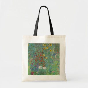 Gustav Klimt - Country Garden with Sunflowers Tote Bag