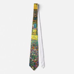 Gustav Klimt: Country House at the Attersee Tie