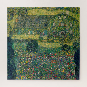 Gustav Klimt - Country House by the Attersee Jigsaw Puzzle