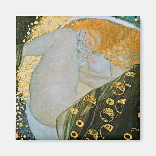 Gustav Klimt - Danae Magnet (Front)