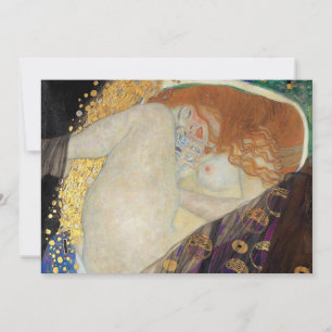 Gustav Klimt - Danae Thank You Card