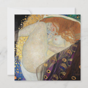 Gustav Klimt - Danae Thank You Card