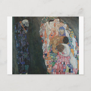 Gustav Klimt - Death and Life, 1910 Postcard