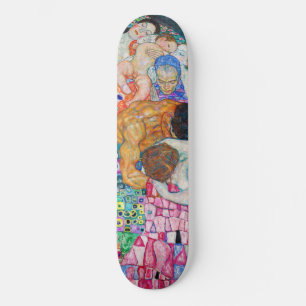 Gustav Klimt - Death and Life Skateboard