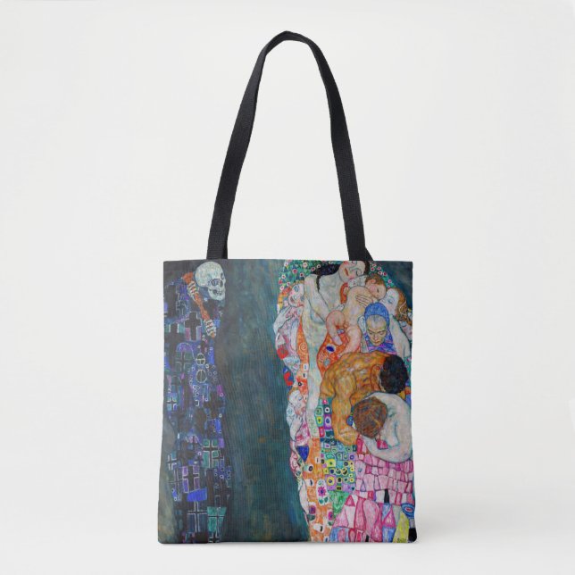 Gustav Klimt - Death and Life Tote Bag (Front)