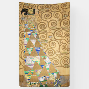 Gustav Klimt - Expectation, Stoclet Frieze Banner