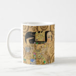 Gustav Klimt - Expectation, Stoclet Frieze Coffee Mug<br><div class="desc">The Tree of Life,  Stoclet Frieze,  Expectation - Gustav Klimt,  Cardboard,  1909</div>
