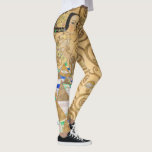 Gustav Klimt - Expectation, Stoclet Frieze Leggings<br><div class="desc">The Tree of Life,  Stoclet Frieze,  Expectation - Gustav Klimt,  Cardboard,  1909</div>