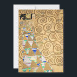 Gustav Klimt - Expectation, Stoclet Frieze Thank You Card<br><div class="desc">The Tree of Life,  Stoclet Frieze,  Expectation - Gustav Klimt,  Cardboard,  1909</div>