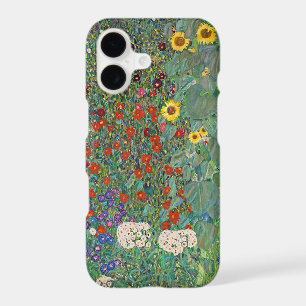 Gustav Klimt Farm Garden Floral iPhone Case