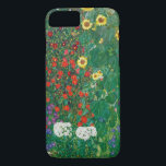 Gustav Klimt - Farm Garden with Sunflowers iPhone 8/7 Case<br><div class="desc">Gustav Klimt - Farm Garden with Sunflowers</div>