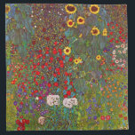 Gustav Klimt Farm Garden with Sunflowers Napkins<br><div class="desc">Gustav Klimt Farm Garden with Sunflowers napkins. Oil painting on canvas from 1905-06. Though Klimt is most recognised for his gold period that produced classic works like The Kiss and Portrait of Adele Bloch Bauer, the artist also produced some tremendously charming landscape paintings. Garden Farm with Sunflowers features a rich...</div>