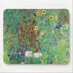 Gustav Klimt Farm Garden With Sunflowers Painting Mouse Pad<br><div class="desc">Gustav Klimt Farm Garden With Sunflowers Floral Vintage Art Nouveau Painting</div>