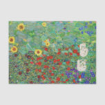 Gustav Klimt Farm Garden With Sunflowers Painting Tissue Paper<br><div class="desc">Gustav Klimt Farm Garden With Sunflowers Floral Vintage Art Nouveau Painting</div>