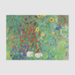 Gustav Klimt Farm Garden With Sunflowers Painting Tissue Paper<br><div class="desc">Gustav Klimt Farm Garden With Sunflowers Floral Vintage Art Nouveau Painting</div>