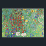 Gustav Klimt Farm Garden With Sunflowers Painting Wrapping Paper Sheet<br><div class="desc">Gustav Klimt Farm Garden With Sunflowers Floral Vintage Art Nouveau Painting</div>