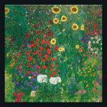 Gustav Klimt - Farm Garden with Sunflowers Photo Print<br><div class="desc">Gustav Klimt - Farm Garden with Sunflowers</div>