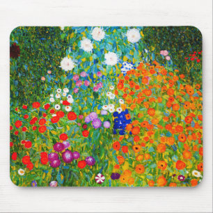 Gustav Klimt , “ Farmhouse garden ” Mouse Pad