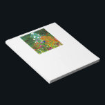 Gustav Klimt , "Farmhouse garden" Notepad<br><div class="desc">I made this product for those who like Gustav Klimt.</div>