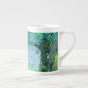 Gustav Klimt Farmhouse in Upper Austria Bone China Mug