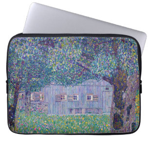 Gustav Klimt - Farmhouse in Upper Austria Laptop Sleeve