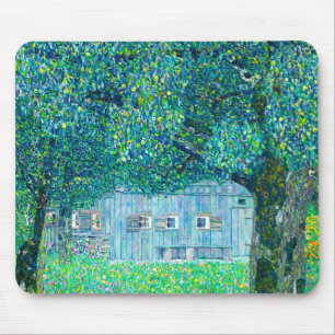 Gustav Klimt Farmhouse in Upper Austria Mouse Pad
