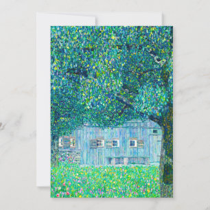 Gustav Klimt Farmhouse in Upper Austria Save The Date