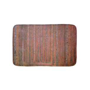 Gustav Klimt Fir Forest Tannenwald Red Trees Bath Mat
