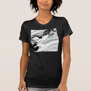 Gustav Klimt - Fish Blood Surreal Japanese Art T-Shirt