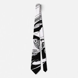 Gustav Klimt - Fish Blood Surreal Japanese Art Tie
