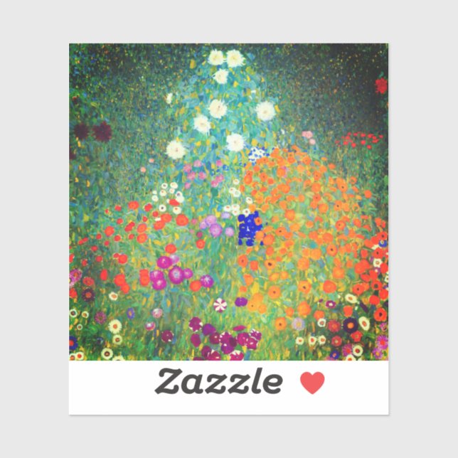 Gustav Klimt Flower Garden (Sheet)