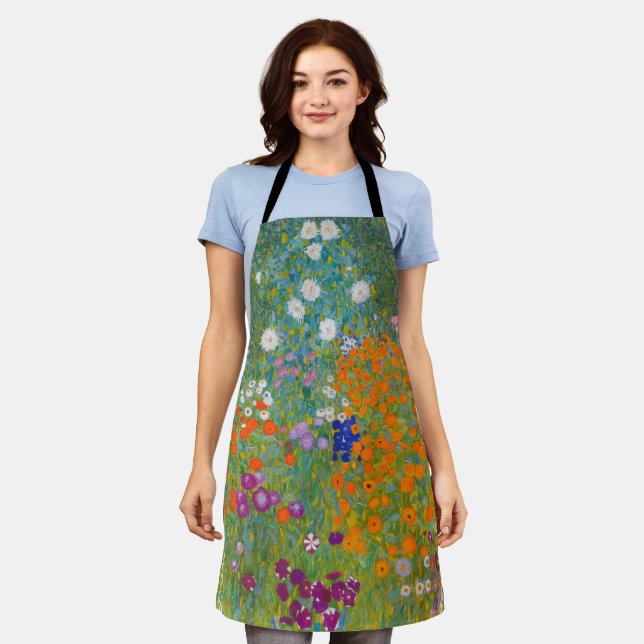 Gustav Klimt - Flower Garden Apron (Worn)