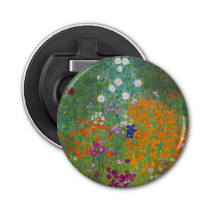 Gustav Klimt - Flower Garden Bottle Opener