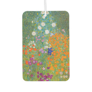 Gustav Klimt - Flower Garden Car Air Freshener