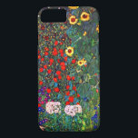 Gustav Klimt Flower Garden iPhone 8/7 Case<br><div class="desc">iPhone Case featuring Gustav Klimt’s oil painting Farm Garden with Sunflowers (1907). A beautiful garden of sunflowers and exquisite blue,  red,  purple,  pink,  and white flowers. A great gift for fans of Art Nouveau and Austrian art.</div>