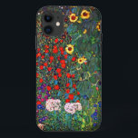 Gustav Klimt Flower Garden iPhone 11 Case<br><div class="desc">iPhone Case featuring Gustav Klimt’s oil painting Farm Garden with Sunflowers (1907). A beautiful garden of sunflowers and exquisite blue,  red,  purple,  pink,  and white flowers. A great gift for fans of Art Nouveau and Austrian art.</div>