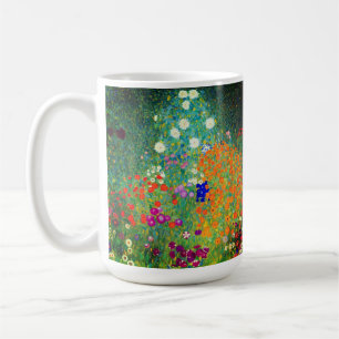 Gustav Klimt Flower Garden Coffee Mug