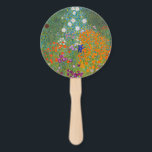 Gustav Klimt - Flower Garden Cornhole Set Hand Fan<br><div class="desc">Flower Garden - Gustav Klimt in 1905-1907</div>