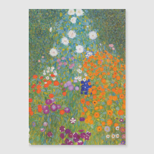 Gustav Klimt Flower Garden Cottage Nature