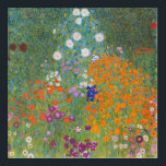 Gustav Klimt Flower Garden Cottage Nature Acrylic Print<br><div class="desc">A beautiful garden painting - this is a classic painting by Gustav Klimt,  called Cottage Garden,  or Bauergarten,  1907,  which is a close up of a flower garden,  a colourful floral painting.</div>